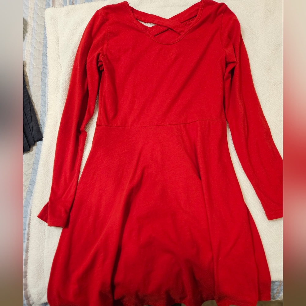 Children's Place Girl's Red Dress